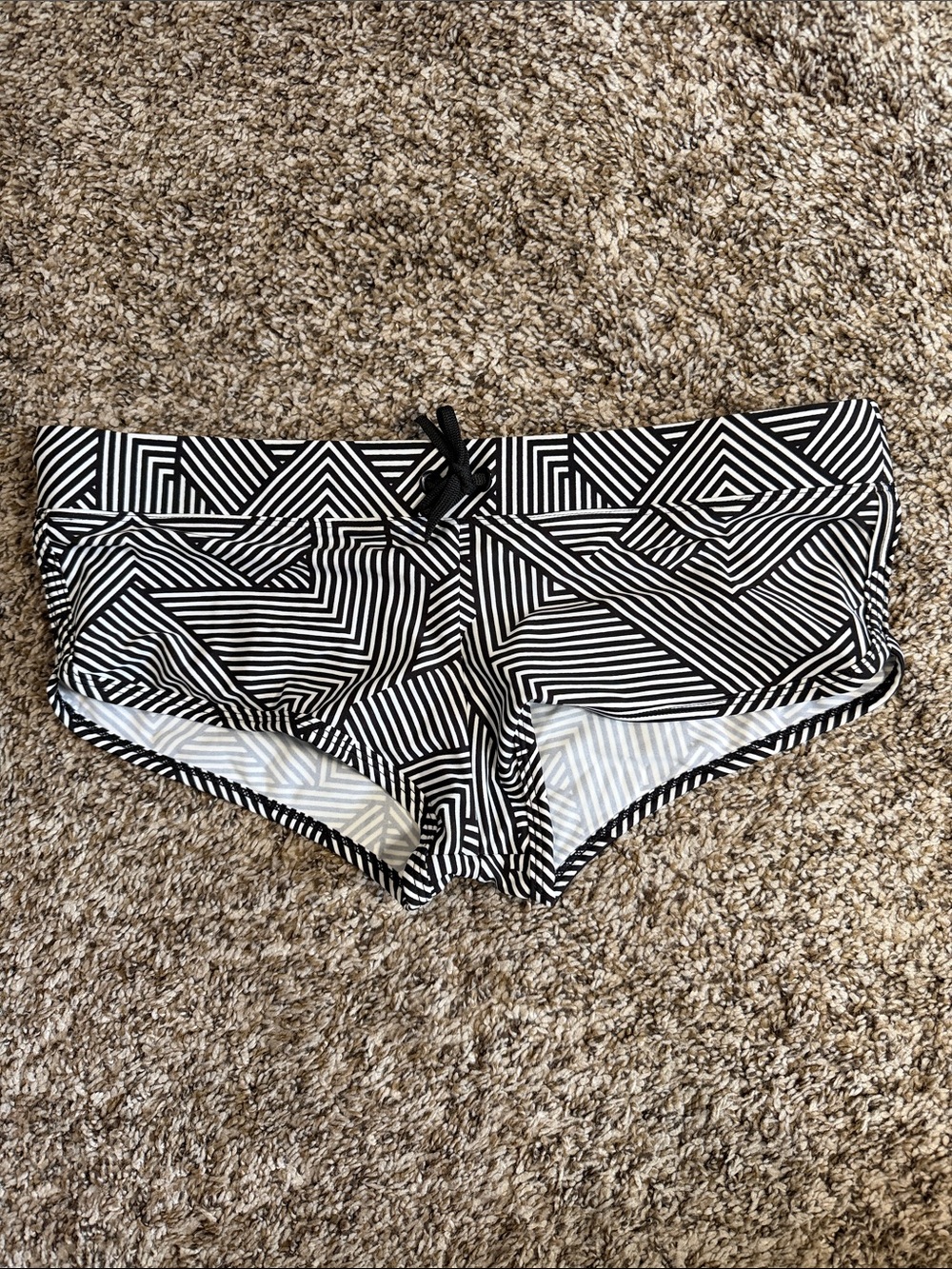 Sporti Active Chevron Cheeky Boyshort Bikini Bottom